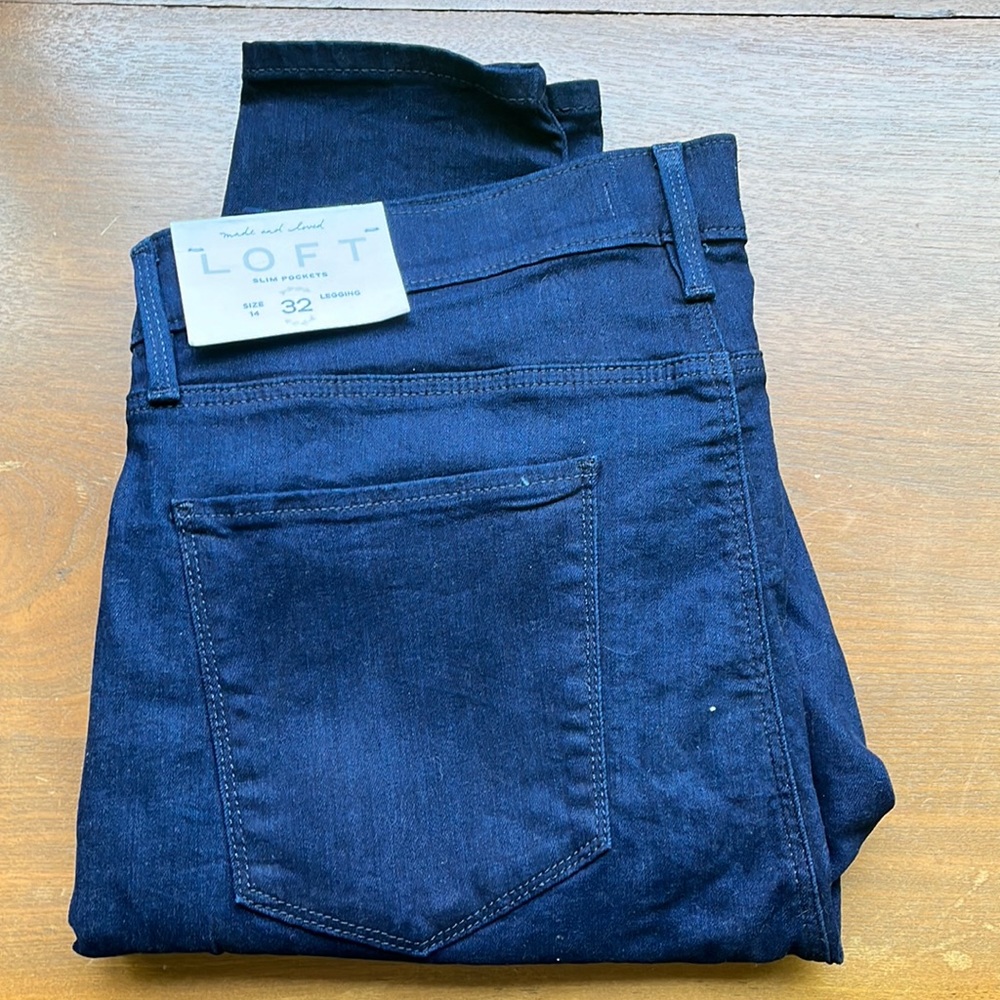 Loft jean leggings